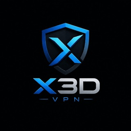 Логотип VPN X3D vpn